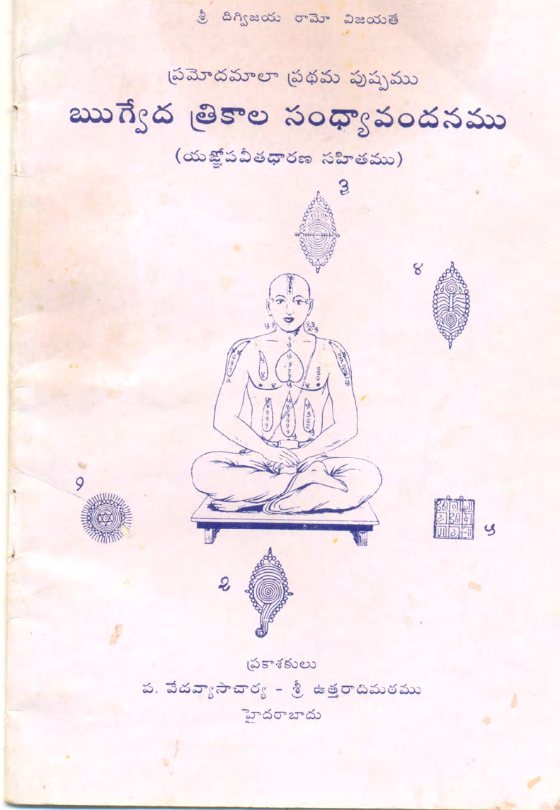 yajurveda sandhyavandanam pdf